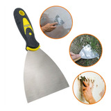 Espátula Inox 10 Cm P/ Gesseiro Pintor Massa Corrida Rejunte