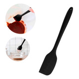 Espátula Inteiramente Silicone Cabo Maciço - Colher Pão Duro