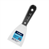 Espatula Massa Gesso Aço Cromado 7,6cm Cabo Plastico 3 Atlas