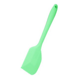 Espátula Pão Duro Silicone Colorida Reforçada 28 Cm Colher Cor Verde