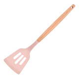 Espatula Reforçada 1und Cozinha C/ Cabo Madeira Silicone