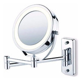 Espelho Articulado Para Banheiro Com Luz