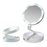 Espelho Articulável Maquiagem Led Iluminador Mesa Gira 360°