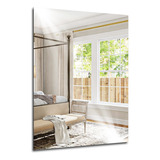 Espelho Banheiro 40x60 Maquiagem Decoração + Kit Instalação