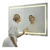 Espelho Banheiro Maquiagem Led Desembaçador Touch