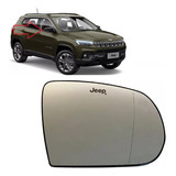 Espelho + Base Retrovisor Jeep Compass 2017 A 2023 Original