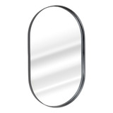 Espelho Corpo Inteiro Retrô Oval C/moldura Quarto Sala 80x50