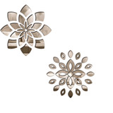 Espelho Decorativo Acrílico Enfeite Mandala Kit(38197 38199)