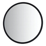 Espelho Decorativo De Vidro 35 Cm Cor Da Moldura Espelho 30x35 Redondo Com Moldura Preto