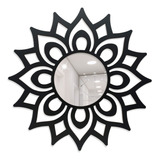 Espelho Decorativo Mandala Florada 40cm
