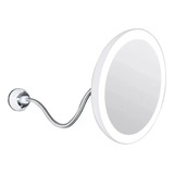 Espelho Luz Led P/ Parede Bancada C/ Aumento Zoom Banheiro
