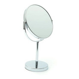 Espelho Maquiagem Giratório 360° Duplo Aumento