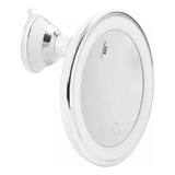 Espelho Maquiagem Led 360 Flexível Aumento Ventosa 10x