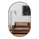 Espelho Oval Decorativo 80x50 Com Borda