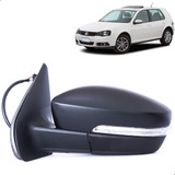 Espelho Retrovisor Eletrico Golf 2012 2013 2014 Com Pisca