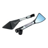 Espelho Retrovisor Esportivo Moto Prata Rizoma Honda Cb650 F
