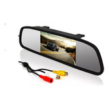 Espelho Retrovisor Monitor Câmera De Ré Tela 4.3 Lcd 1080p