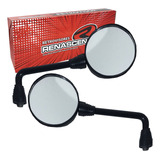 Espelho Retrovisor Redondo Yamaha Rosca Inversa Xt 660