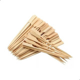 Espeto De Bambu Golf Para Hambúrguer Petisco 9cm 250unidades