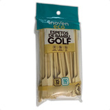Espeto De Bambu Natural Golf P/ Hamburguer 15cm - 500 Unid