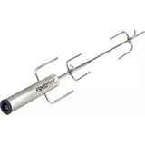 Espeto Girátorio Flex A Pilha Espetoflex Inox Original 