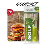 Espeto Gourmet Bambu Golf P/ Hamburguer