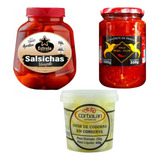 Espeto Ovo Codorna + Pimenta Vinagrete Conserva + Salsicha