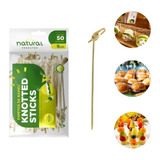 Espeto Palito Bambu Knotted Sticks 9cm