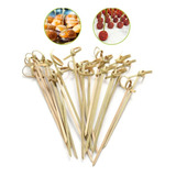 Espeto Petisco Knotted Stick 15cm Bambu