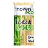 Espeto/palito De Bambu 18cm - Kit