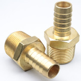 Espigão Macho Rosca 1'' Npt X Mang. 3/4 - Latão
