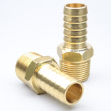Espigão Macho Rosca 3/4 Npt X Mang. 3/4 - Latão