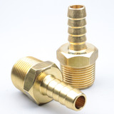 Espigão Macho Rosca 3/4 Npt X Mang. 3/8 - Latão