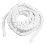 Espiral Organizador Fios 1/2 50m Branco