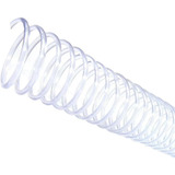 Espiral Plástico Incolor 12mm Pct C/100 Un