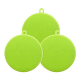 Esponja De Silicone Antibacteriana Buchinha Louça Cozinha