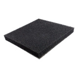 Esponja Filtrante Preta Lago Aquário 50x50x3cm Grossa 15 Ppi