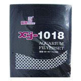 Esponja Filtrante Preta Xy-1018 60x45x7,5cm Grossa 35 Ppi