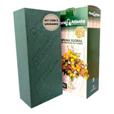 Esponja Floral Arranjos Firmes Flores Frescas Kit 3 Blocos