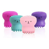 Esponja Silicone Limpeza Facial - Polvo Rosa