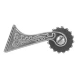 Espora Boby 1 1/4 Com Detalhe Roseta 3079 Inox 6279 Vinagre