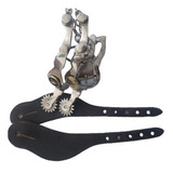 Espora Inox Santinha, Cavalos,promoção ,brinde Correia Couro