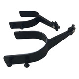 Espora Montaria Em Touros Longa Black