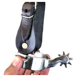 Espora Quarto De Milha Infantil - Inox + Correia