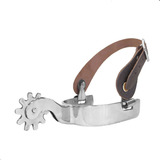 Espora Quarto De Milha Inox Com Correia Menor Custo Original
