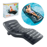 Espreguiçadeira Poltrona Inflável Premium Piscina Intex