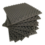 Espuma Acústica 50x50x5cm Ondulada Kit C/ 10 Placas - 2,5 M²
