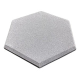 Espuma Acústica Hexagonal C/10 Und 30cm X 2cm Lisa Colorido