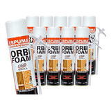 Espuma Expansiva Orbi Foam 340g 500ml Kit 10 Unidades