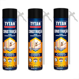 Espuma Expansiva Para Construção 500ml/340g Tytan Selena 3un